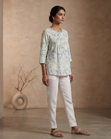 Meadow Whisper Pintuck Tunic