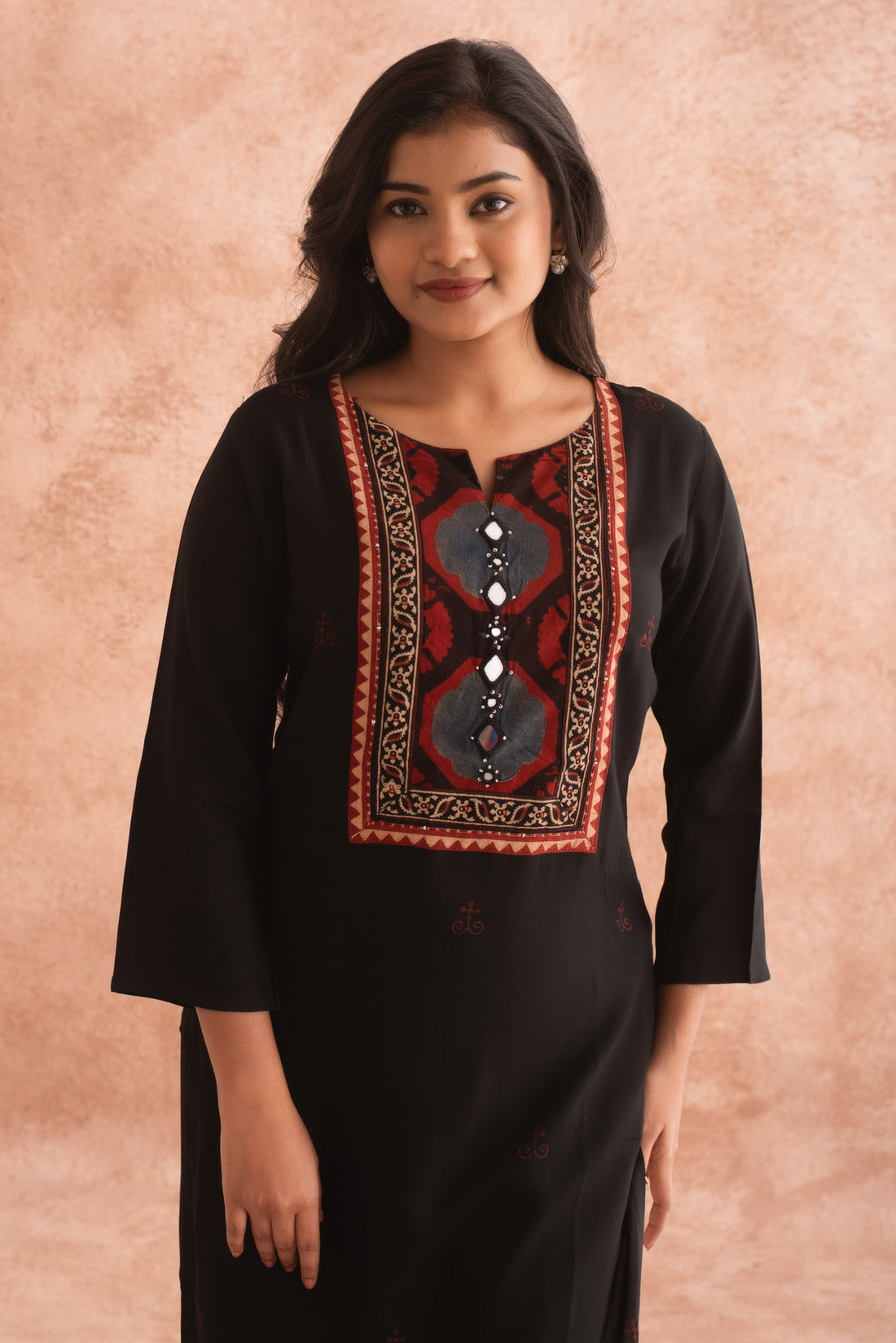 Classic black Kurta-Effortless Elegance